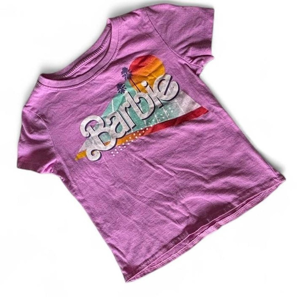 Women’s Barbie pink baby tee Size S